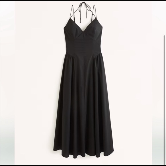 Strappy Plunge Corset Maxi Dress - Picture 2 of 5